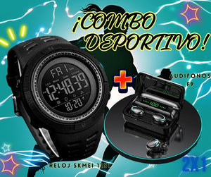 COMBO EXPLOSION AUDIFONOS M10 + RELOJ